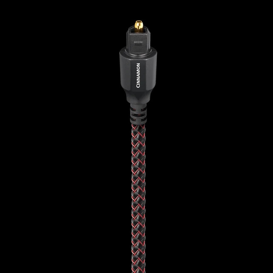 The AudioQuest Cinnamon Optical cable is a good quality fiber optic cable!