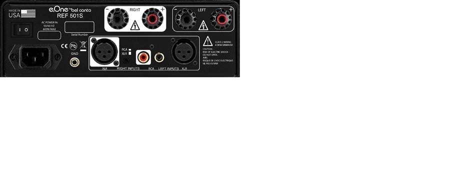 Bel Canto REF501S Balanced Stereo Power Amplifier