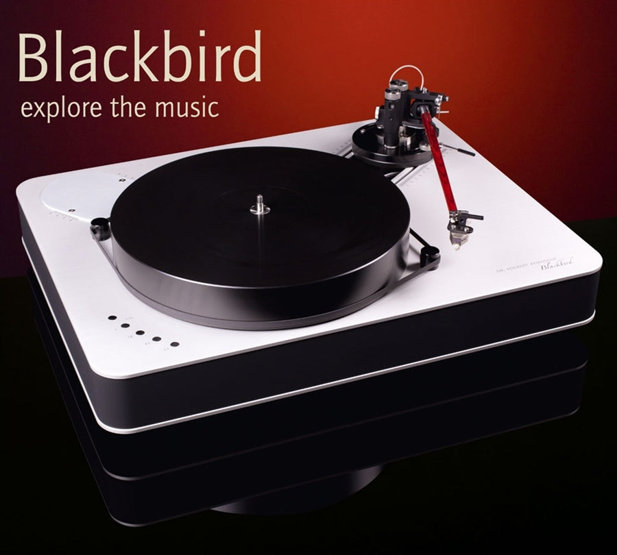 The Dr. Feickert Standard model turntable with armboard included for your tonearm.
