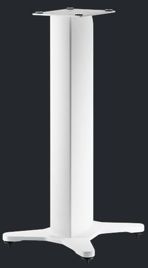 An ideal stand for smaller bookshelf speakers like the Dynaudio Emit 10 and 20 or the Evoke 10.