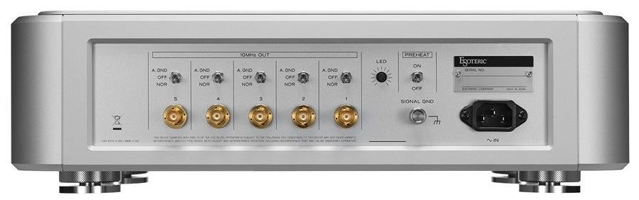 The Esoteric Grandioso G1X Master Clock makes your digital sound right!