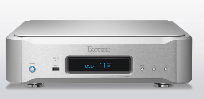 The N-03T is a premium Network Audio Transport from Esoteric.