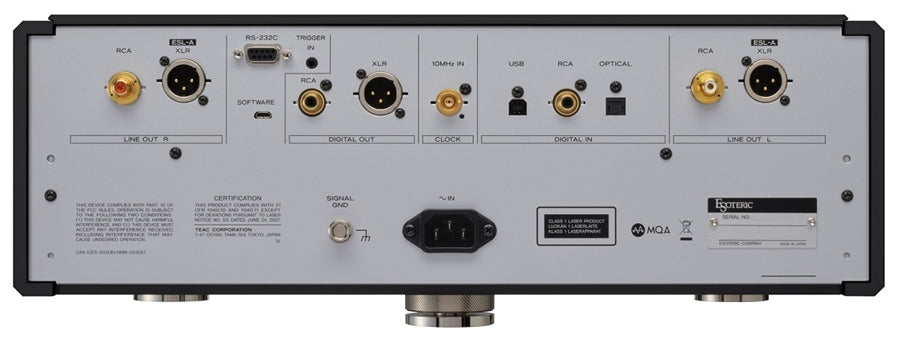 Esoterics best selling model has been upgraded and updated to the new K-05XD!