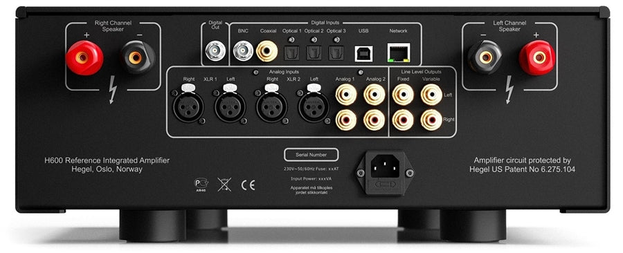 Hegel H600 Stereo Integrated Amplifier