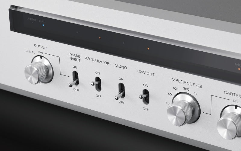 Luxmans state of the art phono stage the E-07 sets a high bar for vinyl playback!