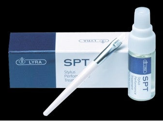 The Lyra SPT cleans your styli, a clean styli is a happy tracker and signal getter!