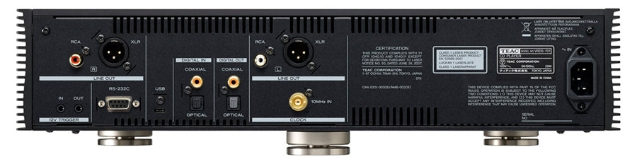 The TEAC VRDS-701 Is an excellent CD player and DAC!