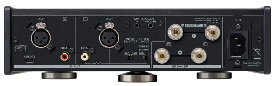 The TEAC AP 507 Power Amplifier has plenty of power for most speakers with 95 watts into 8 ohms!