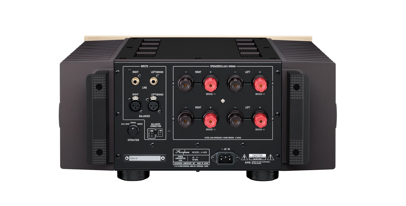 Accuphase A-48S Class A Stereo Power Amplifier