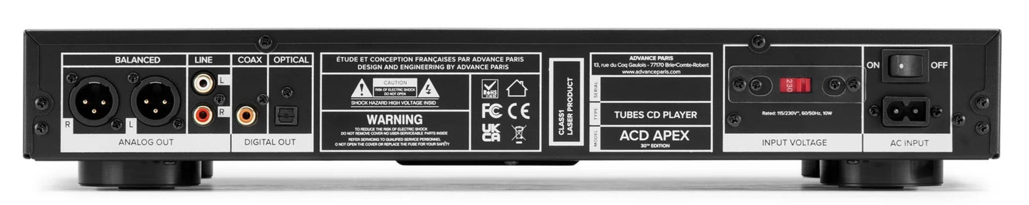 Advance Paris ACD APEX CD Player