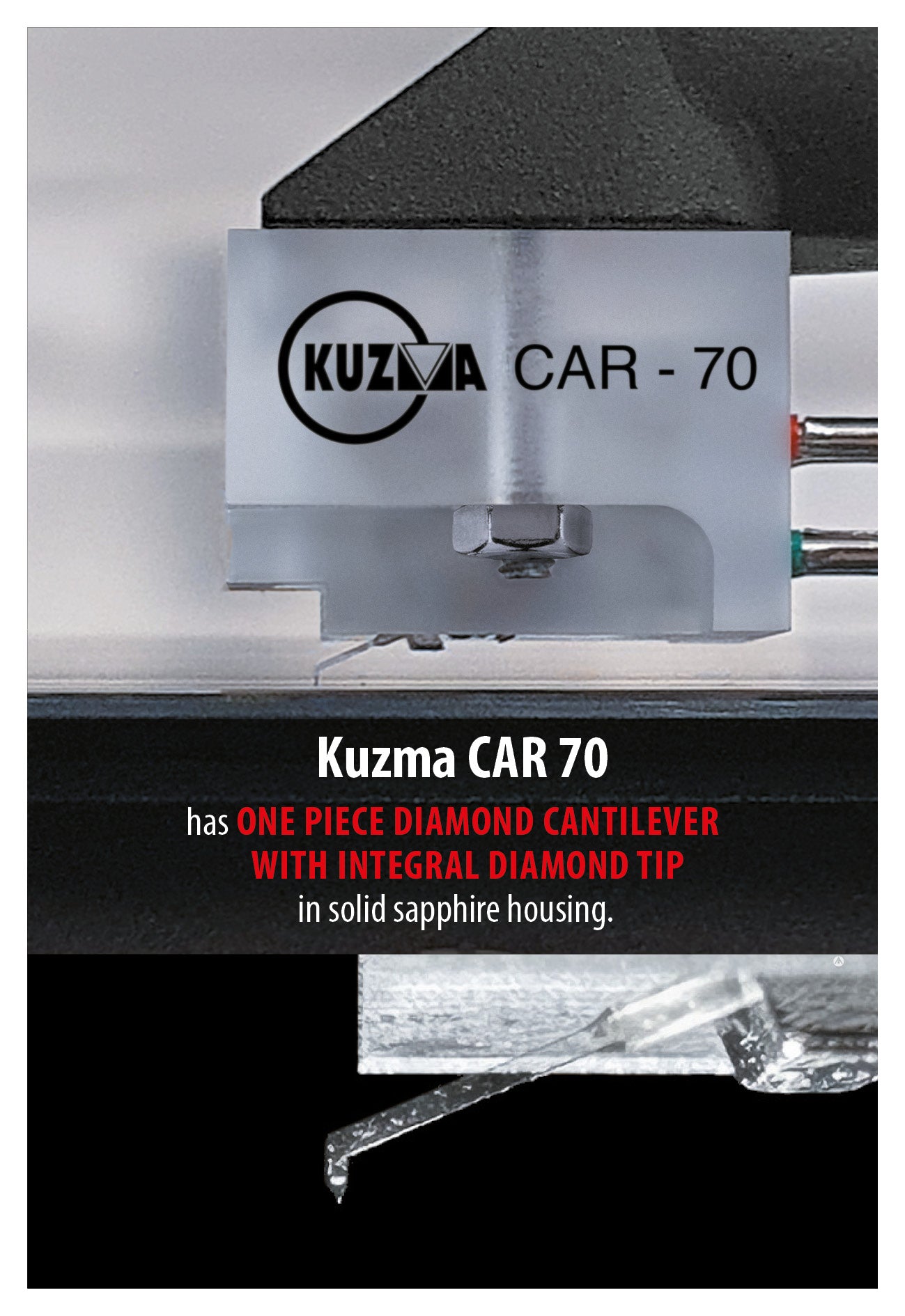 Kuzma CAR 70 MC Phono Cartridge