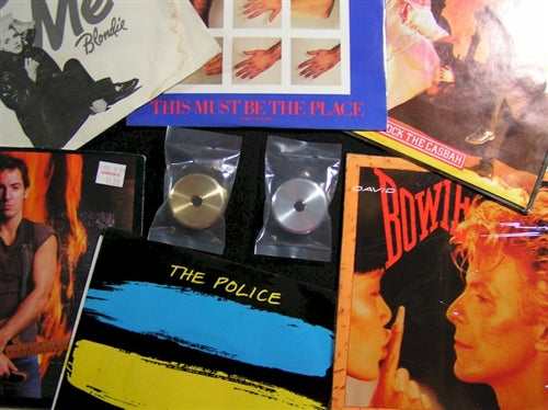 Brass or Aluminum adapter for 45 RPM records