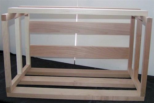 Stacking Maple Record Crates from TTVJ! These crates are ultra durable, sturdy and hold about 80-110 records per crate!