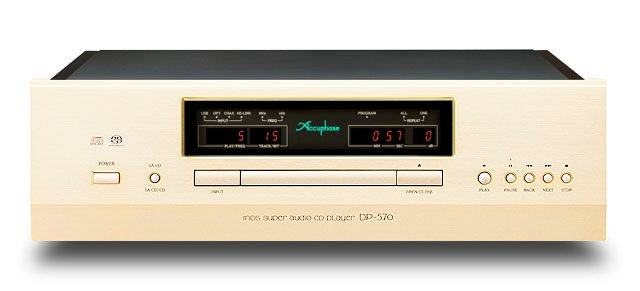 The DP 570 from Accuphase is a premium SACD Player for high end listening.