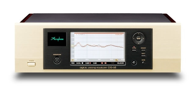 Accuphase Digital Equalizer - the DG-68 shapes sound to your ears.