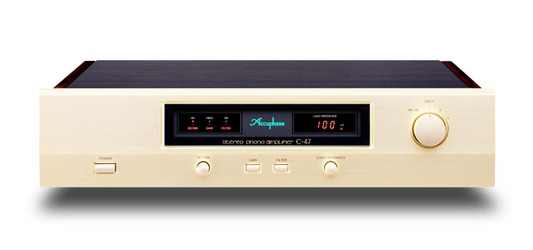 The Accuphase C-47 is a magnificent phono stage for the vinyl lover in all of us!