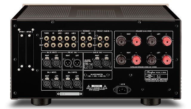 Accuphase E-800S is top of the line Integrated Amplifier - Pure Class A!