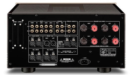 Accuphase E-800S is top of the line Integrated Amplifier - Pure Class A!