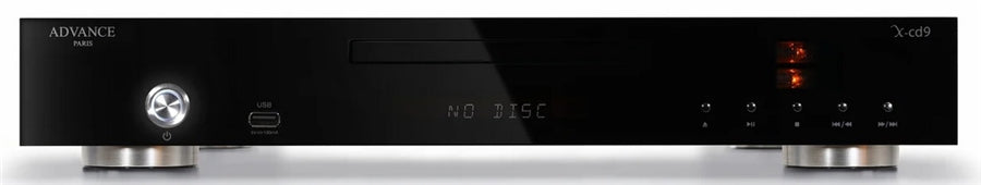 The Advance Paris X-CD9 CD Player offers great sound and both RCA and XLR analog outputs.