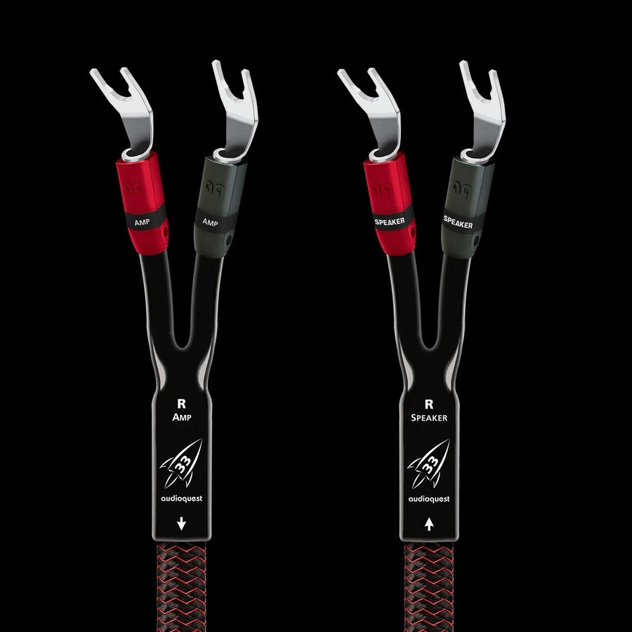 AudioQuest Rocket 33 Full Range and Single Bi-Wire Speaker Cable – TTVJ ...