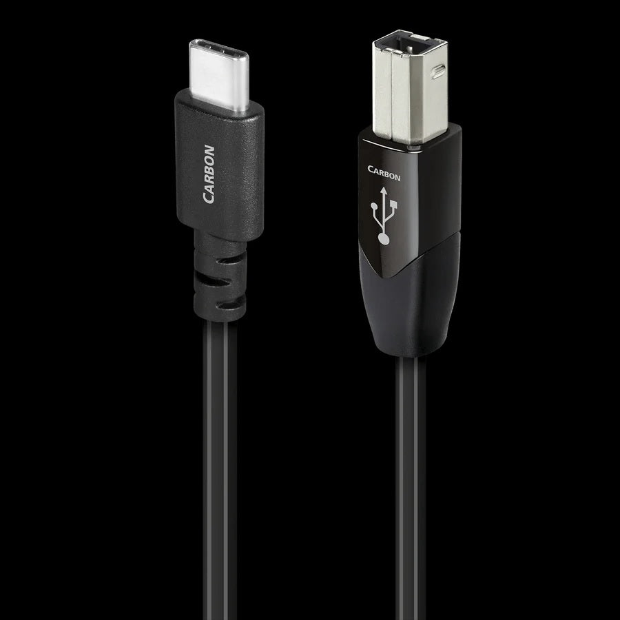 The AudioQuest Carbon is a very good USB cable that comes terminated to fit all your USB needs.