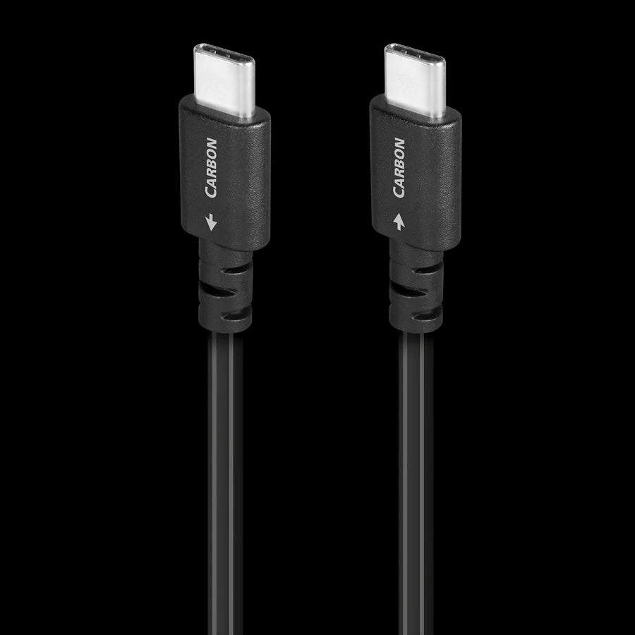 The AudioQuest Carbon is a very good USB cable that comes terminated to fit all your USB needs.