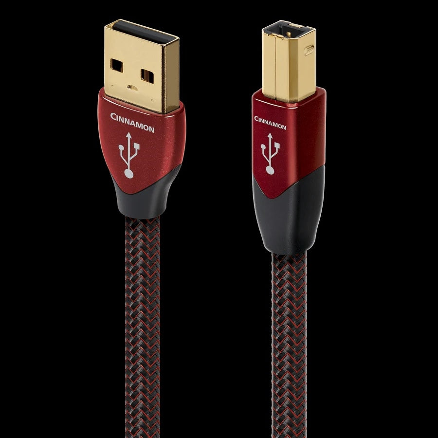 AudioQuest Cinnamon USB Digital calbes available in an assortment of connections to fit your needs
