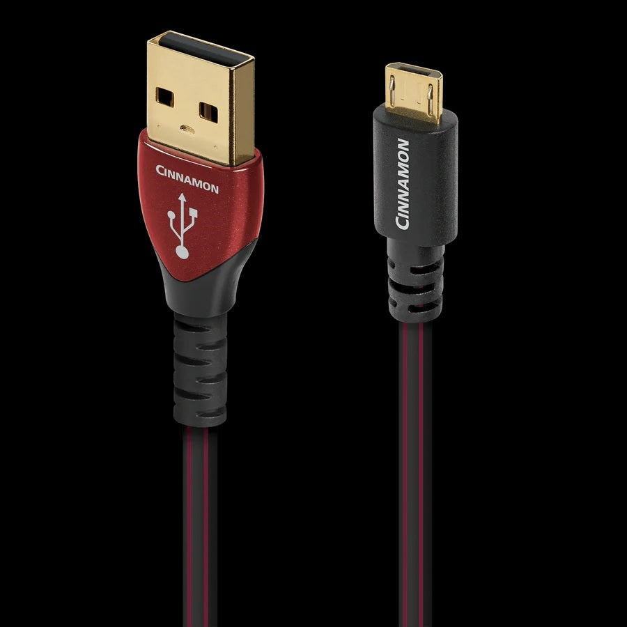 AudioQuest Cinnamon USB Digital calbes available in an assortment of connections to fit your needs