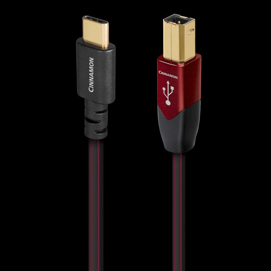 AudioQuest Cinnamon USB Digital calbes available in an assortment of connections to fit your needs