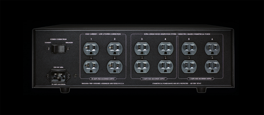 Top of the Line Power Conditioner from AudioQuest, the Niagara 7000 is king of conditioning!