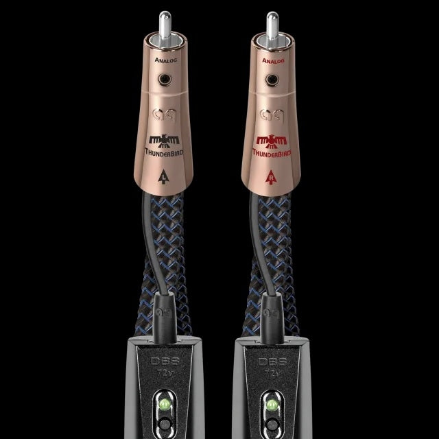 Audioquest's newest and finest to date interconnect cable line the Thunderbird starts it off with a bang!