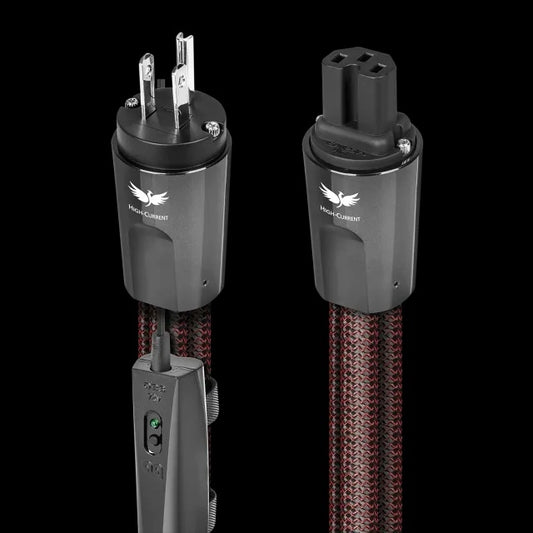 The Audioquest Firebird High Current Power Cable is ideal for use with your power amps and power conditioners.