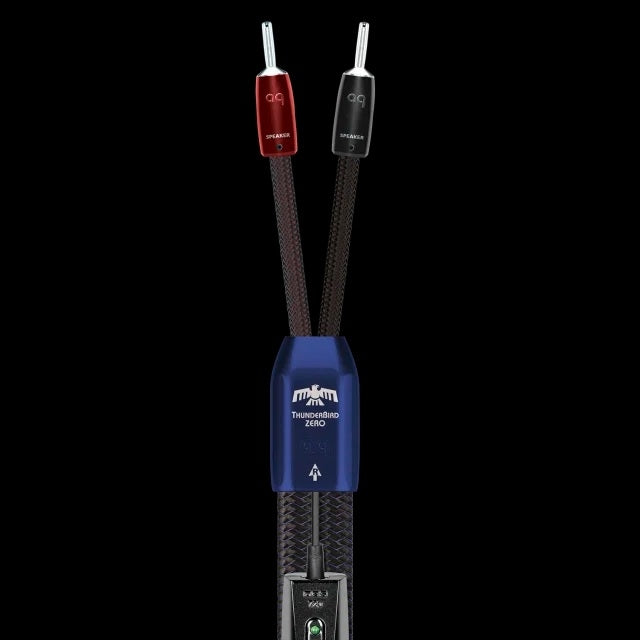 The Audioquest ThunderBird Zero speaker cables are a revolution in speaker cables!