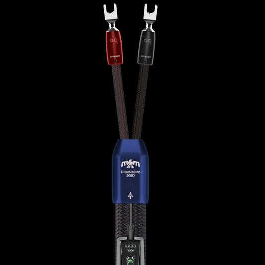 The Audioquest ThunderBird Zero speaker cables are a revolution in speaker cables!