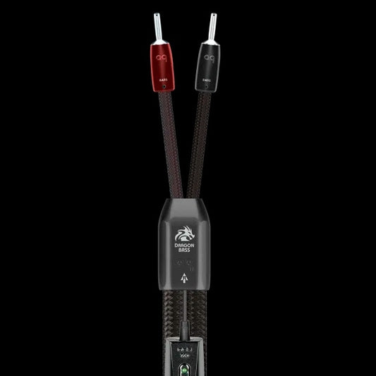 Simply the best bass speaker cable the AQ Dragon Bass hits an all time low with power and grace!
