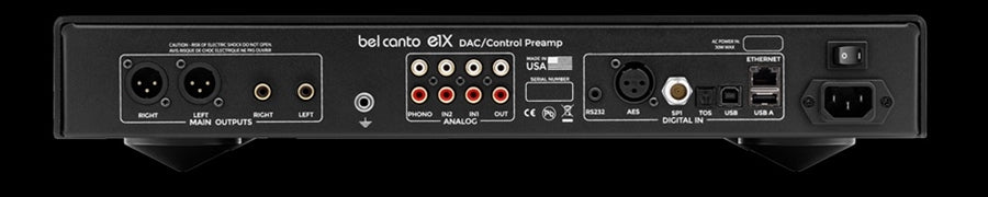The E1X DAC/Pramp does it all. In addition to a great DAC and Preamp functions, a MM/MC phono stage is included as well as a headphone jack. Stream via Ethernet of USB!