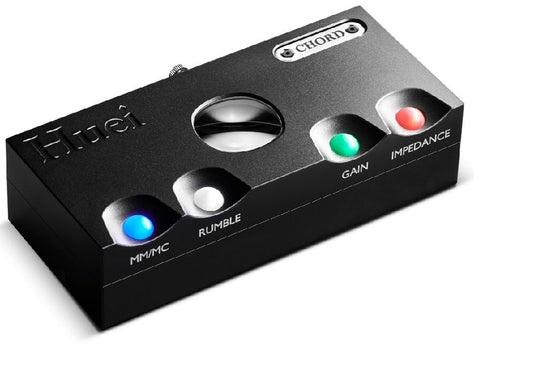 The new Chord Huei phono stage performs just like its big brother and is easier to use! And it doesn't break the bank!