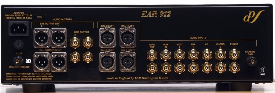 A wonderful preamp, transformer coupled with single ended and balanced inputs