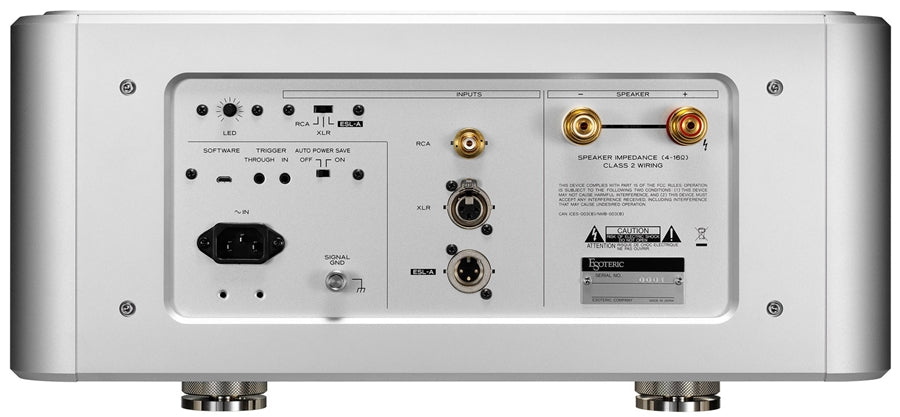 Esoteric Grandioso M1X Mono Block Amplifiers for killer sound!