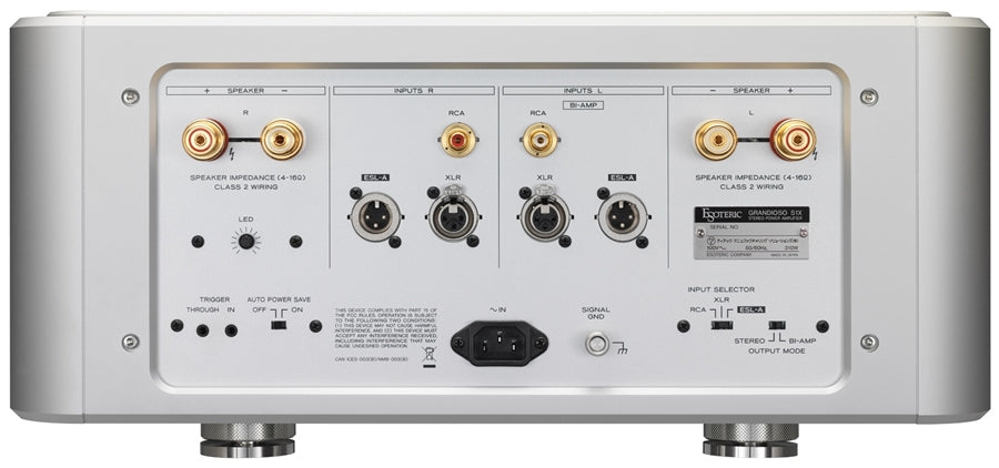 The Esoteric Grandioso S1X is a state of the art stereo class A amplifier