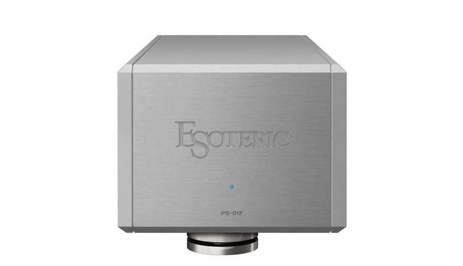 The Esoteric PS-01F is a power supply for the preamp section on the Esoteric F-01 and F-02 integrated amplifiers. This power supply upgrades and improves the sound of these two integrated amplifiers.