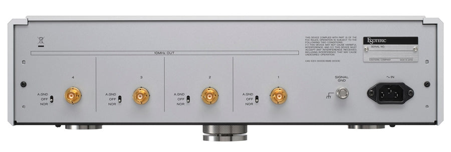 Esoteric's premium Master Clock, the G-01XD sets the standard for digital clocks!