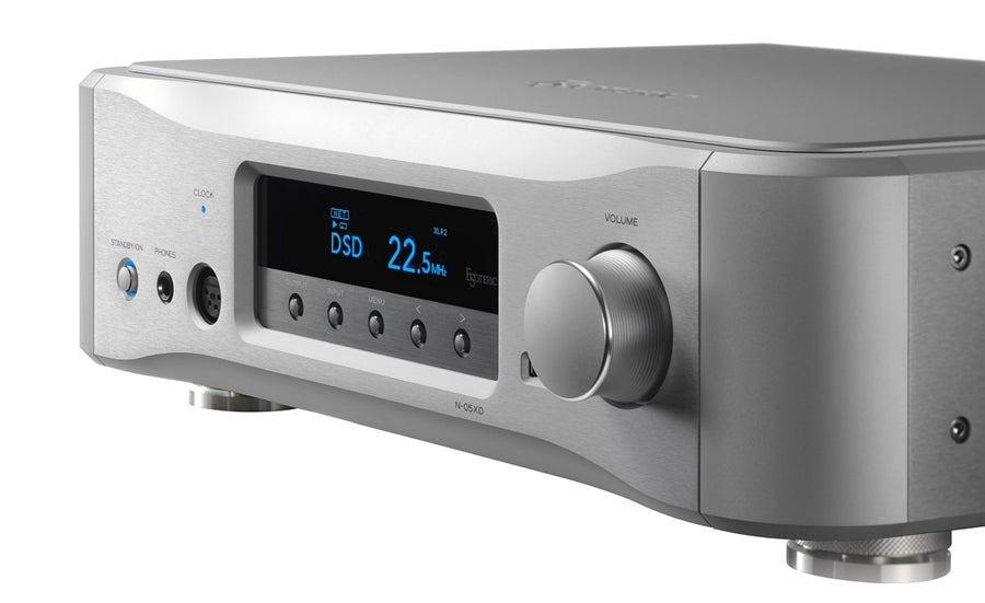 The Esoteric N-05XD is a world class network player with preamp capabilities and headphone section!