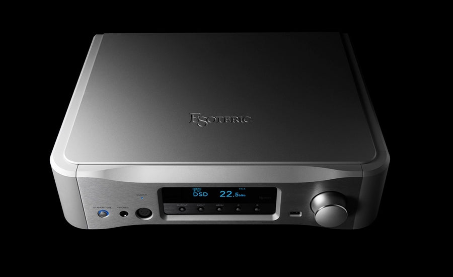 The Esoteric N-05XD is a world class network player with preamp capabilities and headphone section!