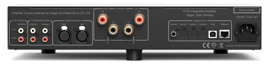 Hegel H120 Integrated Amp and Streamer
