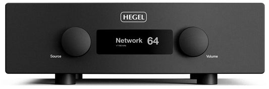 The Hegel H400 does it all with 250 class AB watts into 8 ohm, an onboard DAC and streaming. Very modern indeed!