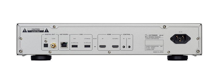An excellent new Network Streamer from Luxman, the NT07 is a winner!