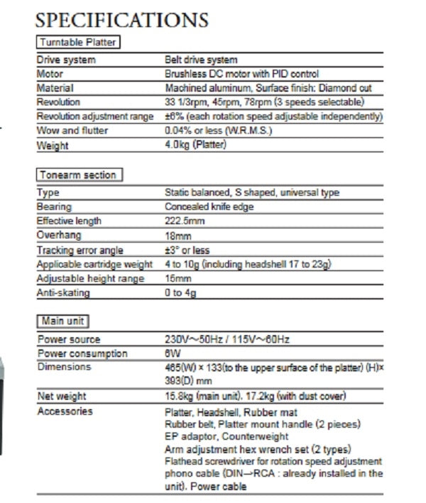 The Luxman PD151Mkll improves on the previous model!