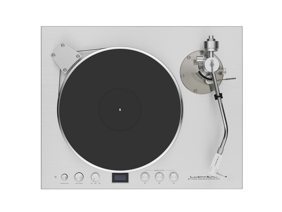 The new top of the line, state of the art turntable from Luxman - the PD-191a excels at vinyl playback! We love this turntable!