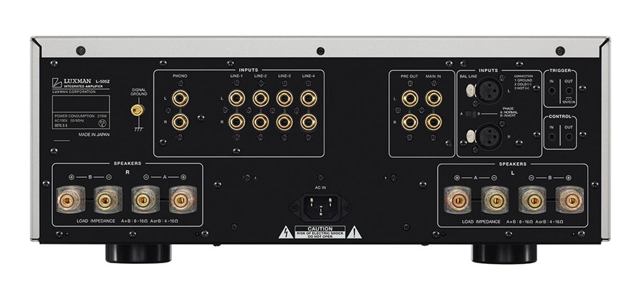 The Luxman L505Z is their newest version of the ever popular L-505 series of integrated amplifiers - and their best yet!